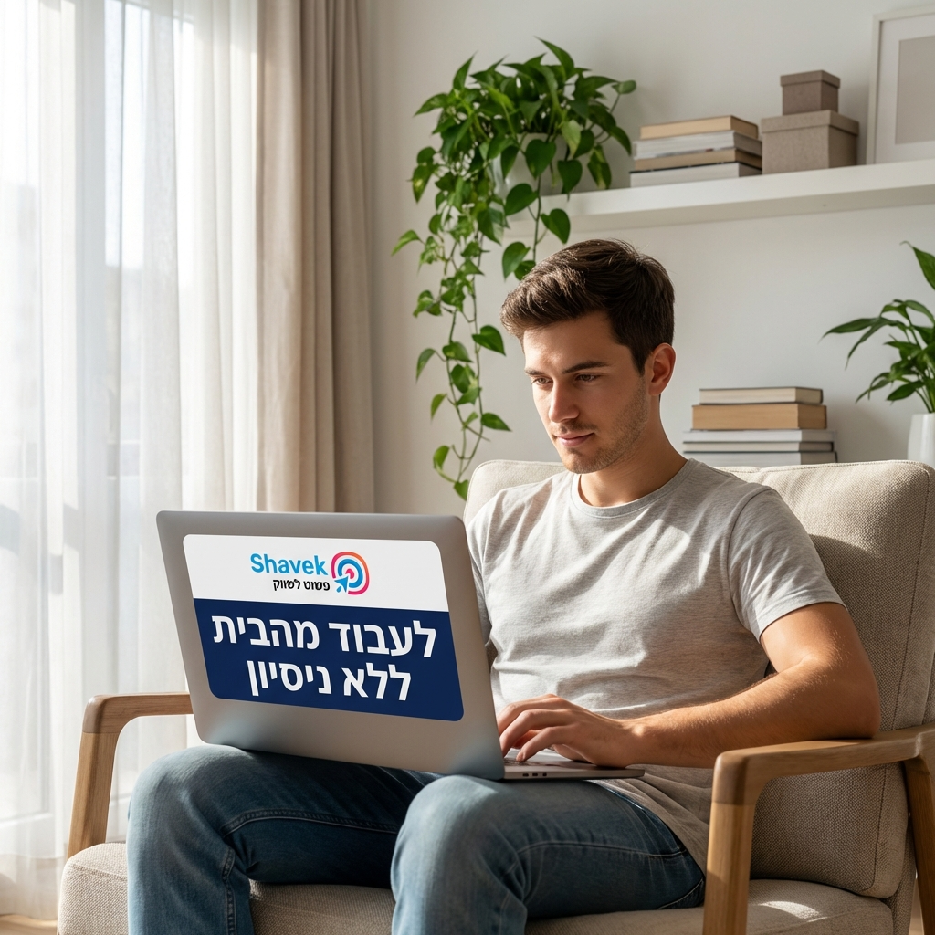 לעבוד מהבית ללא ניסיון