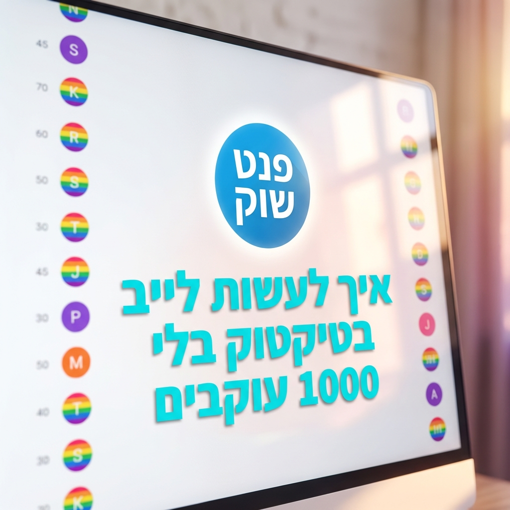 איך לעשות לייב בטיקטוק בלי 1000 עוקבים